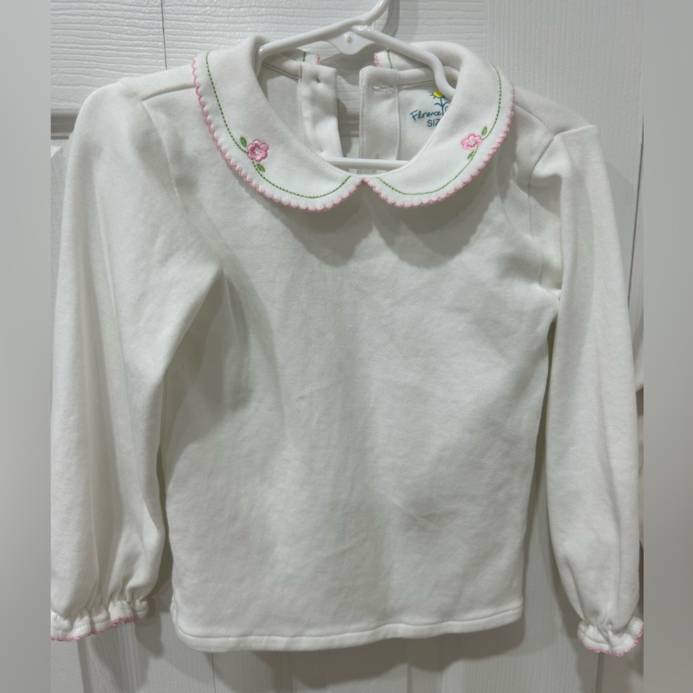 Florence Eiseman 4T white shirt